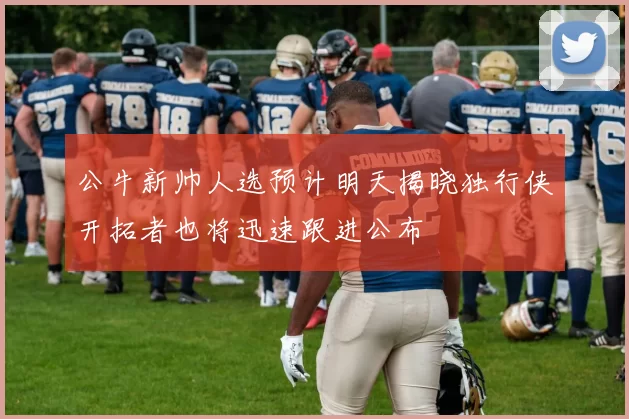 公牛新帅人选预计明天揭晓独行侠开拓者也将迅速跟进公布